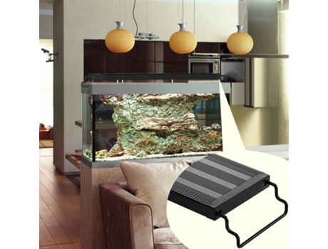 VEVOR Luz de acuario 14W Luces LED de acuario de espectro completo para pecera de 18 a 24 pulgadas