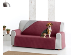Funda tejido acolchado Reversible para Sillón Relax Elena (55 cm - rojo / gris)