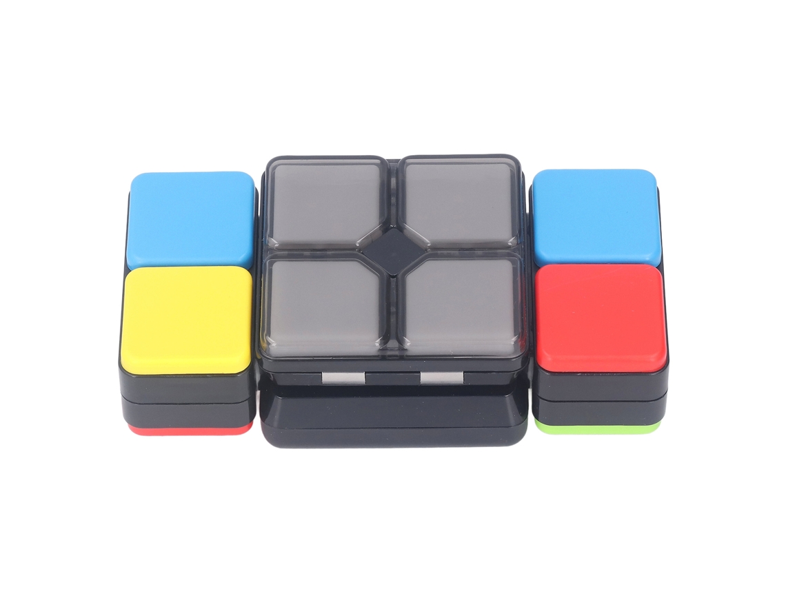 Rebe-brinquedo De Quebra-cabeça Inteligente De Velocidade Com Luzes Jogo Eletrônico Portátil Diy Para Aliviar O Estresse Interação Pai-filho