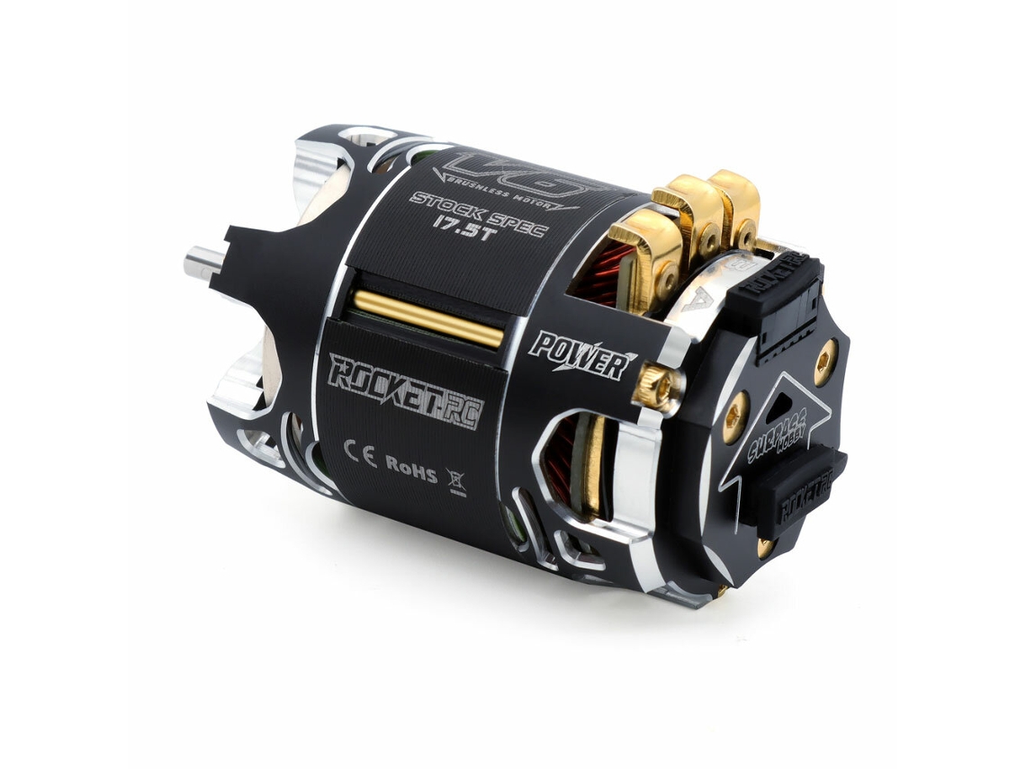 21.5tsurpass Hobby Rocket-rc 540 V6 Motor Sin Escobillas Con Sensor 10.5t/13.5t/17.5t/21.5t Stock Para Modelos De Vehículos Rc De Carreras 1/10