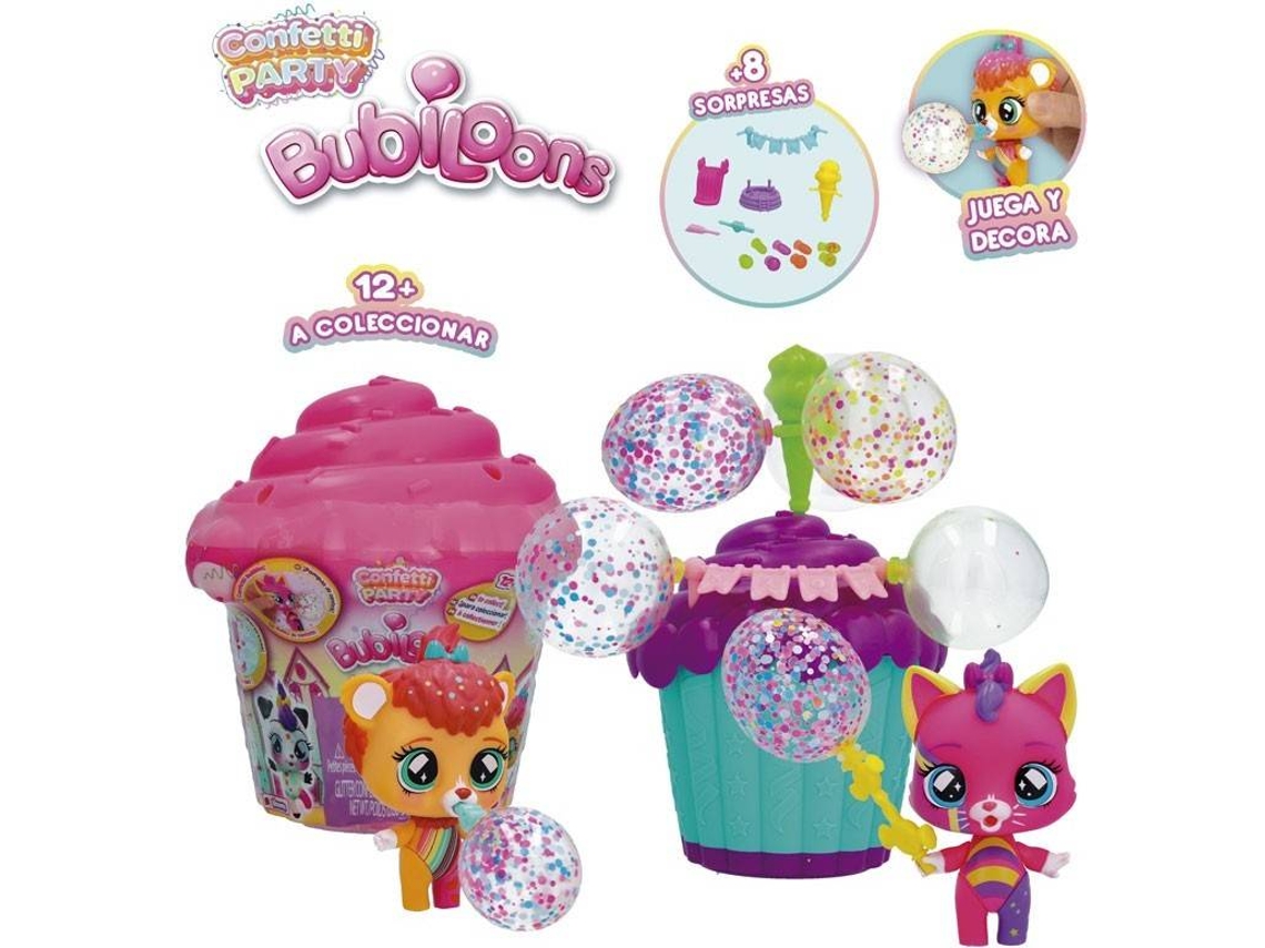 Muñeco IMC Bubiloons Confetti Party W1 (Edad Mínima Recomendada: 3años)