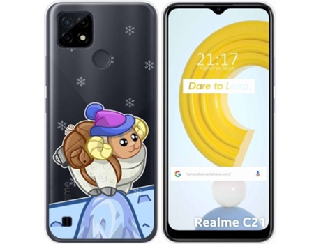 Carcasa Realme C21 TUMUNDOSMARTPHONE Cabra Multicolor