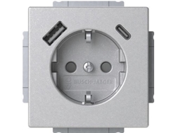 Toma schuko Sb Ac 20 Eucb2usbac 83 Busch Jaeger (2cka002011a6304)