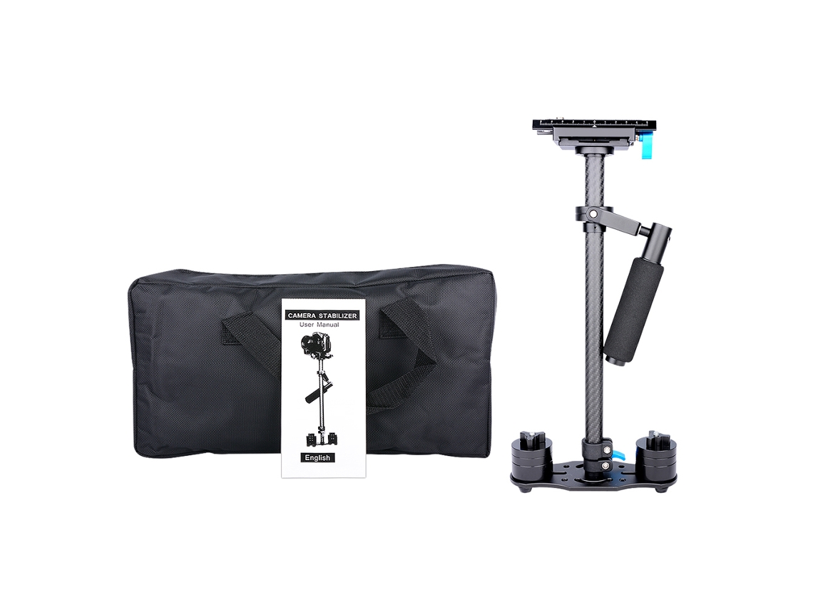 Estabilizador de carbono portátil para cámaras DSLR - Estabilizador de mano profesional
