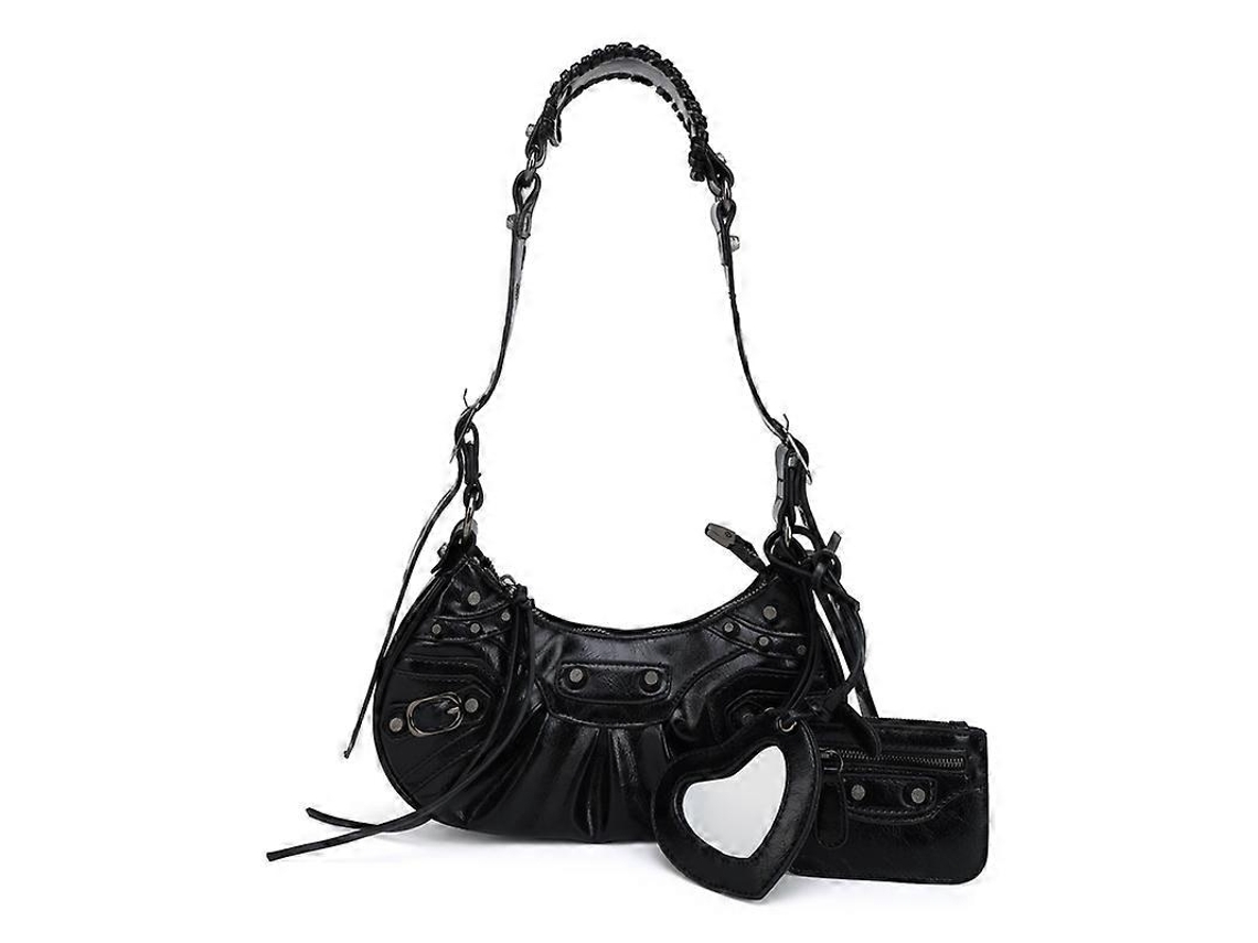 Bolso Pequeño De Hombro Con Diseño Le Cagole - Bolso Estilo Bandolera Y Nuevo Monedero 32x7.5x18 Brilvibera_ptg