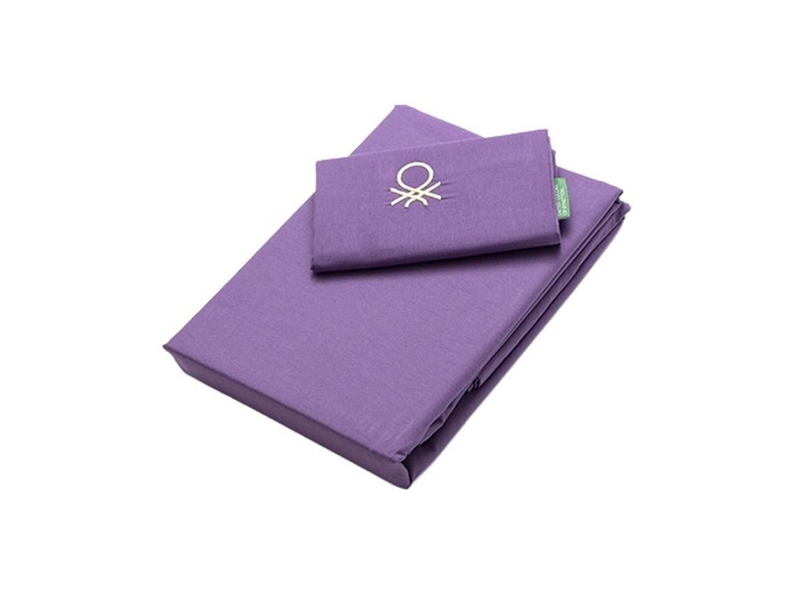 Juego de funda nórdica BENETTON Rainbow (Morado)