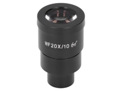 Ocular para microscopio estereoscópico WF20x, campo amplio, punto alto, interfaz ocular, 30 mm (sin marcar)