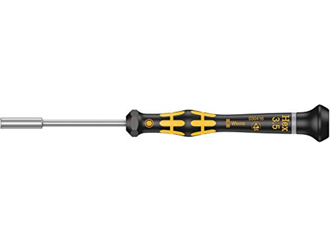 Destornillador INDOOSTRIAL Wera Kraftform ESD 1500 Series - de precisi�n (3.5 x 60 mm)