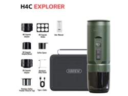 Cafetera expreso portátil Hibrew H4c de 20 bares, manual, para camping, viajes y uso doméstico.