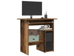 Escritorio | Mesa | Mesa de escritura 80x45x74 cm Derivados de madera Madera antigua
