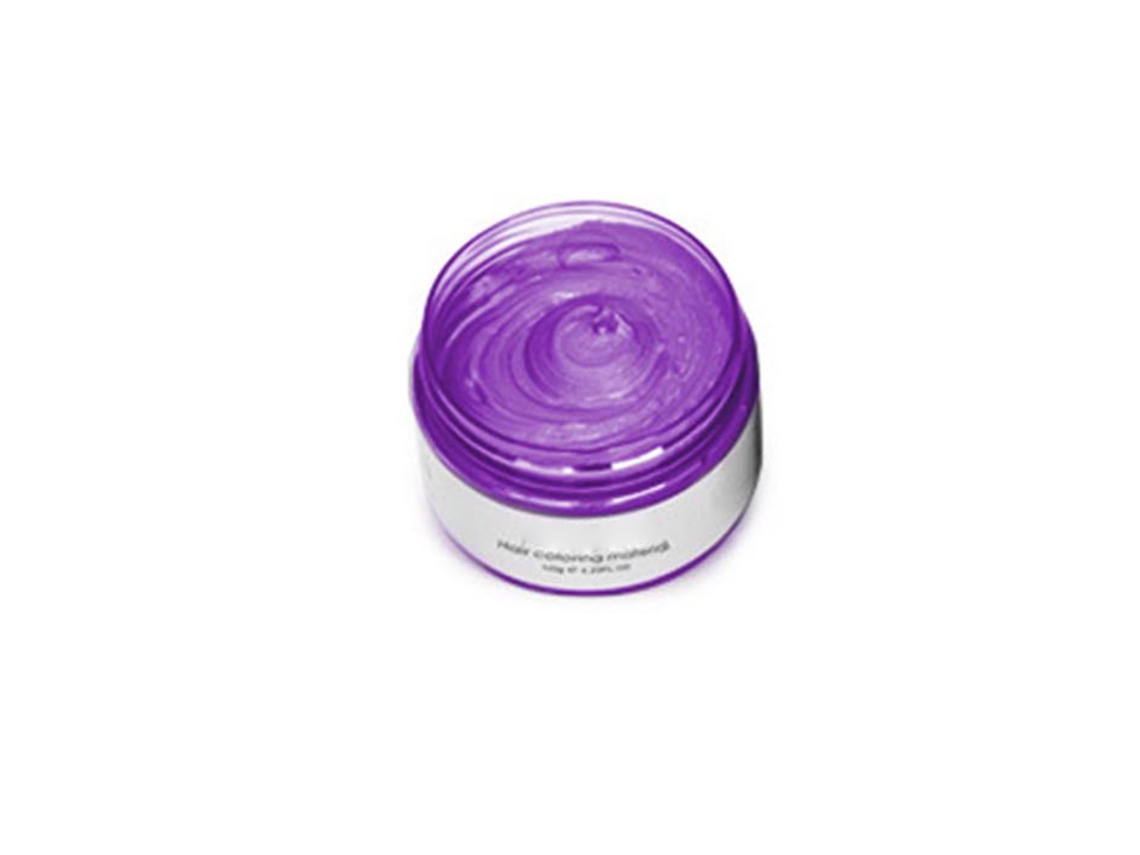 Vlrla-mofajang Temporary Cabelo Color Wax Para Party Cosplay