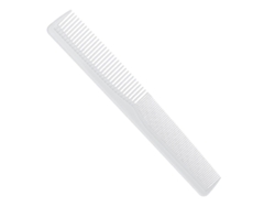 Peines de plástico antiestáticos con dientes para peluquerías y hoteles (blancos) de Jinyubo Store