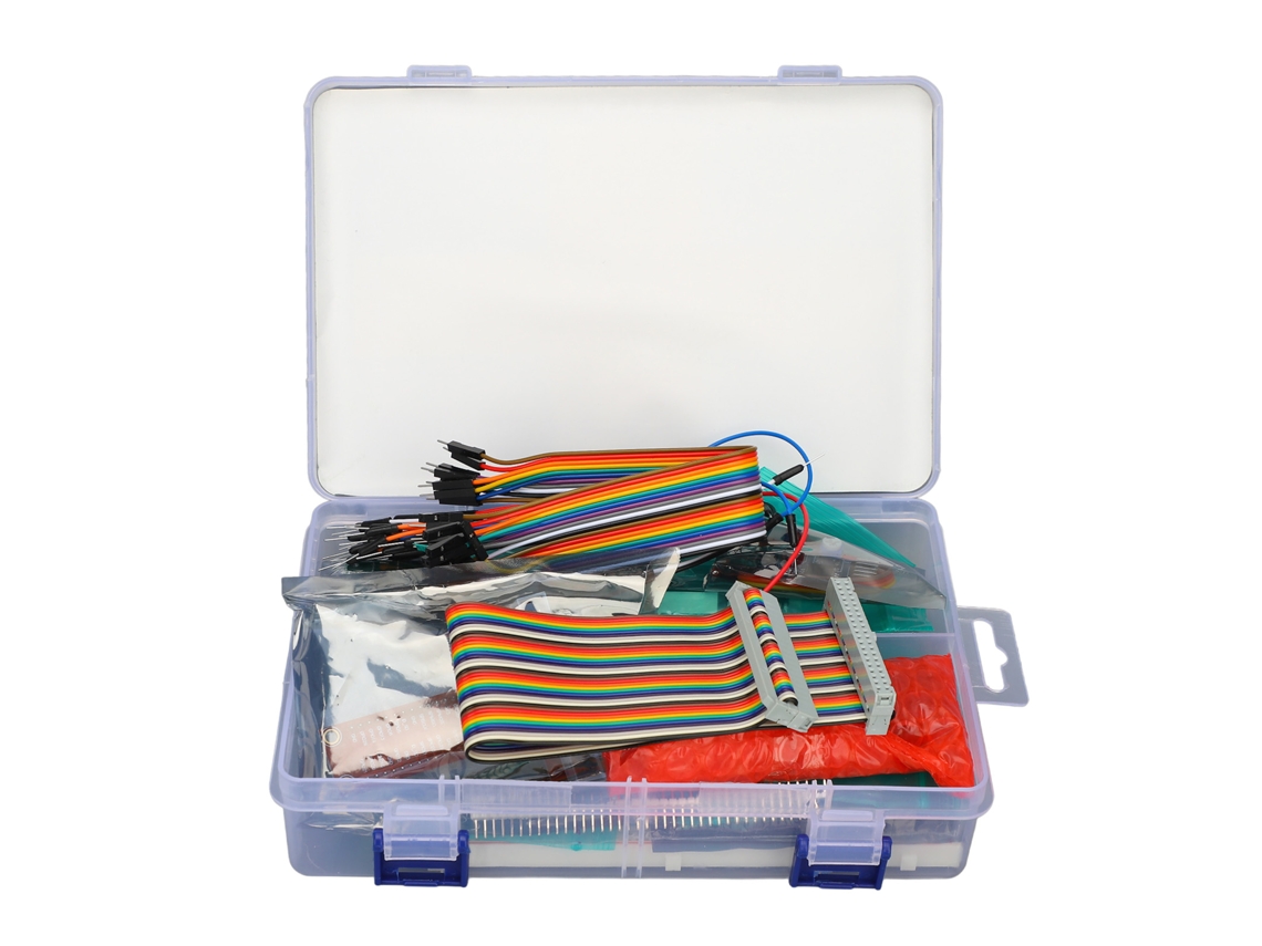 Kit De Desarrollo Básico Multifuncional De Plástico Abs Para Pi 3b Placa Madre Aprendizaje Electrónica Programación