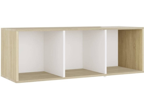 Mueble para la televisión VIDAXL Blanco Madera contrachapada (107x35x37 cm)