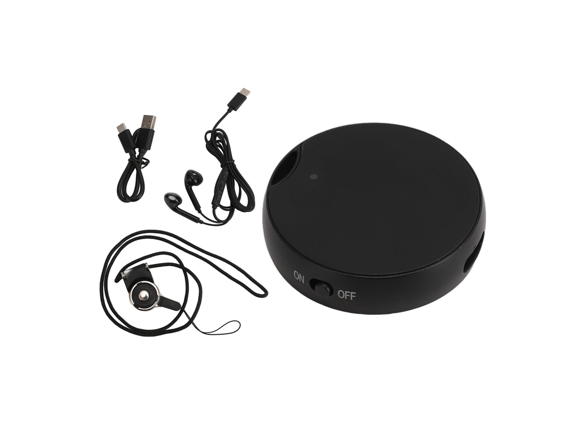 Grabadora De Voz Magnética Con Reducción De Ruido Dsp, Larga Duración De Grabación Y Reproductor De Mp3, 32 Gb, 500 Horas.
