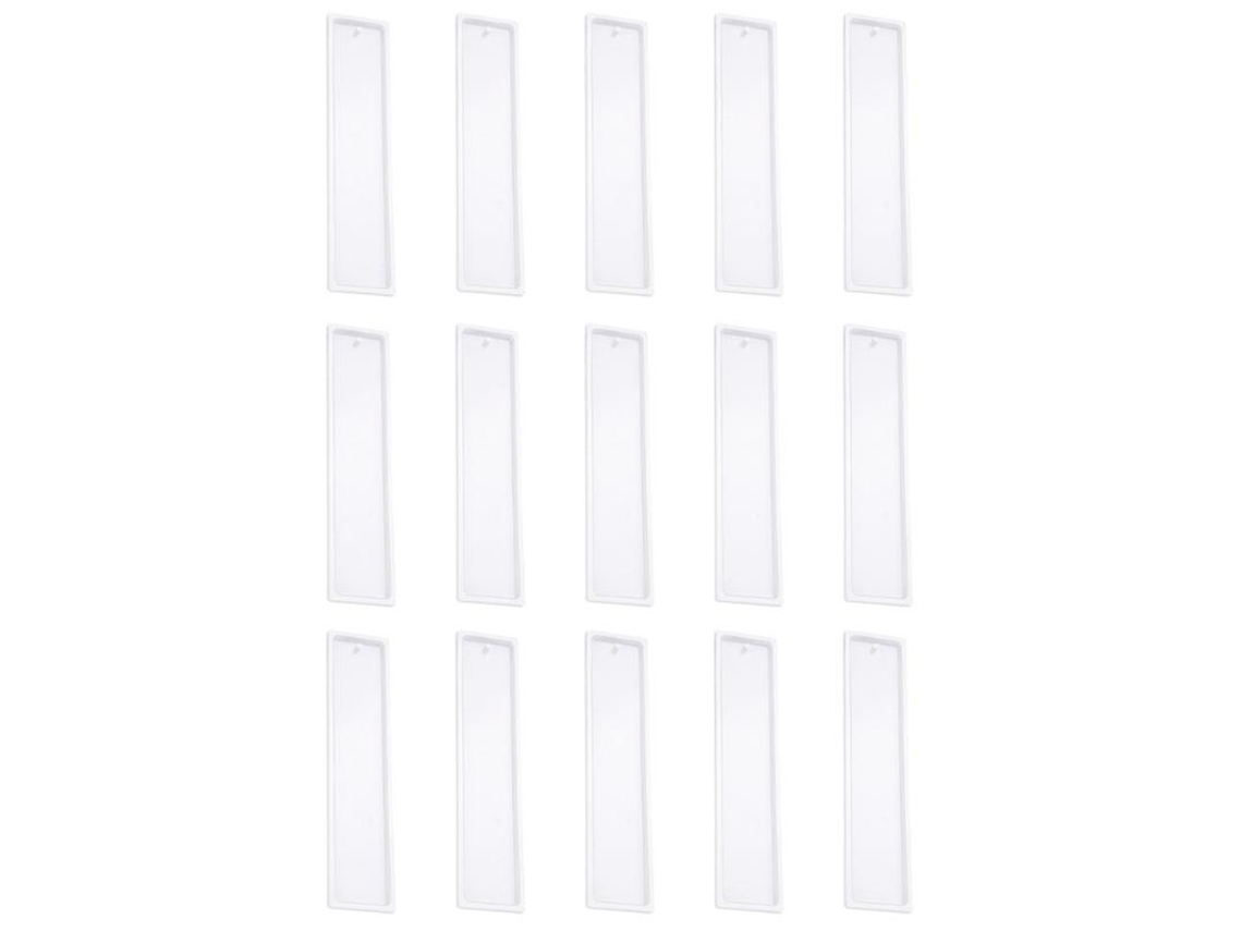 15 Piezas Molde De Silicona Para Marcapáginas