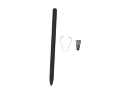 Caneta Estilo Magnética Abs Para Galaxy Tab S6 Lite Toque Tela Desenho Acessório Tableta Preta