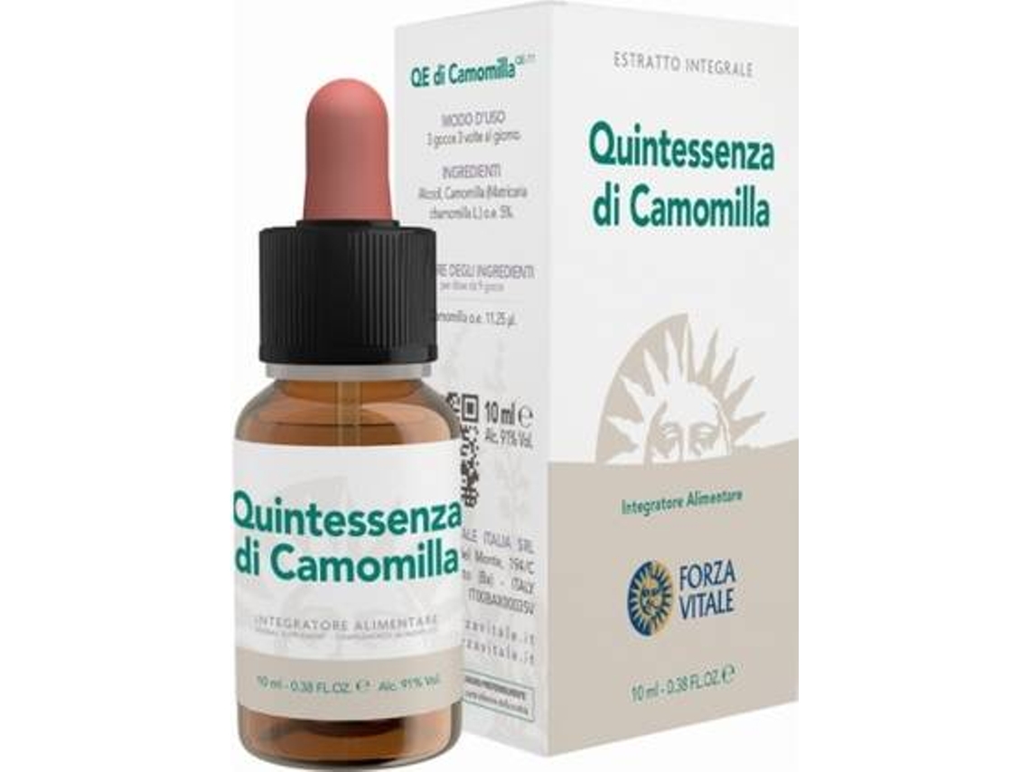 Aceite Essencial FORZA VITALE Quinta Essência Camomila (10 ml)