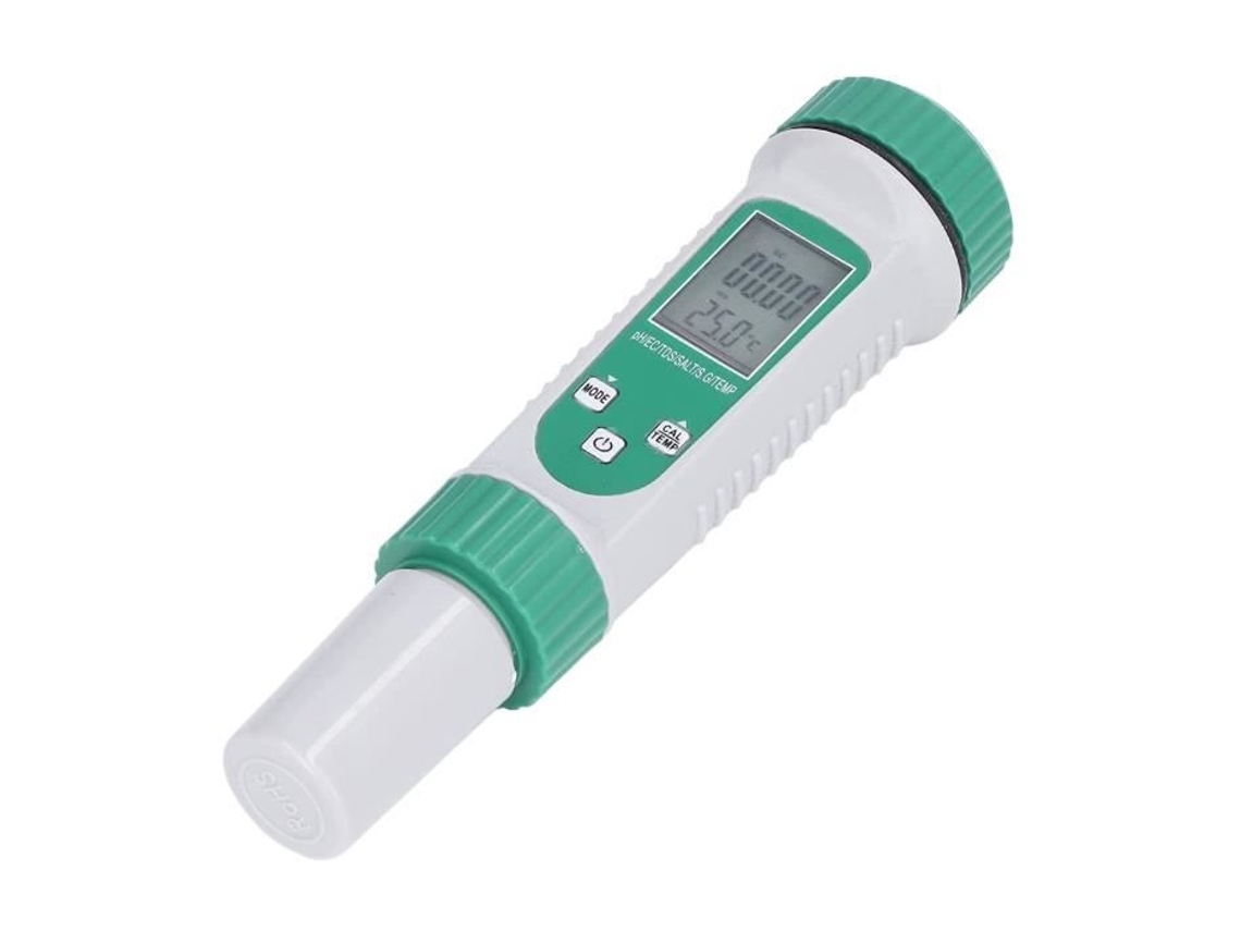 Probador de calidad del agua medidor Ph sal Ec Tds Digital Sg temperatura pantalla Lcd para piscinas hidropónicas A280