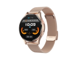 Reloj inteligente con llamadas Bluetooth, reproducción de música, alertas y monitor de ECG, rosa, Bestvite