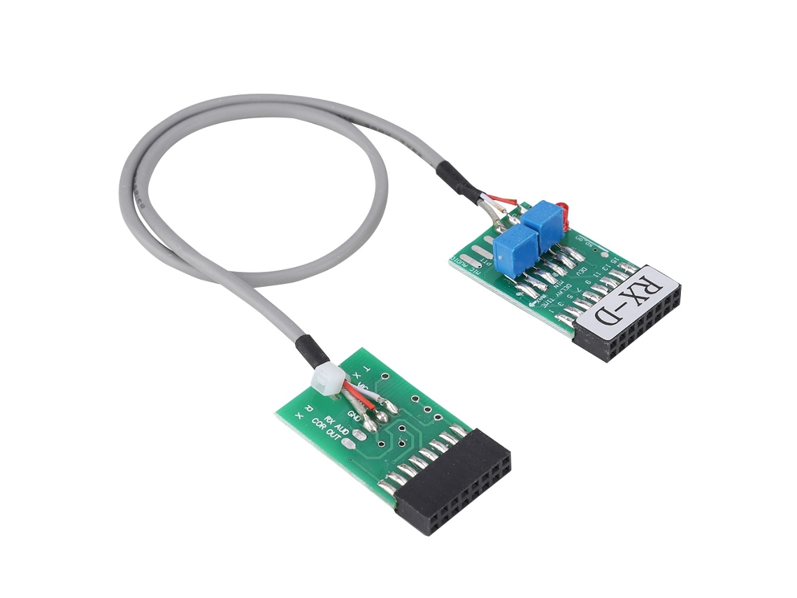 Repetidor De Radio Por Cable Con Retardo Unidireccional Para Motorola Gm300, Gm338, Gm3188 Y Gm3688.