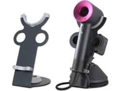 Soporte para secador de pelo, enchufe, herramienta de cuidado, almacenamiento para baño GOKOCO