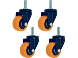 Ruedas Giratorias Freno Para Muebles Ideal Para Uso