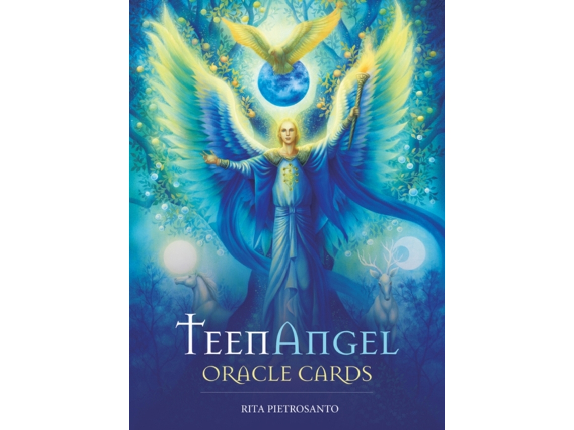 Libro Teenangel Oracle Cards de Rita Pietros (Inglés)