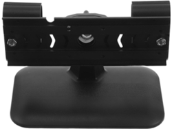Soporte Para Espejo Retrovisor De Coche Negro, Aleación De Aluminio, Placa Trasera De Abs