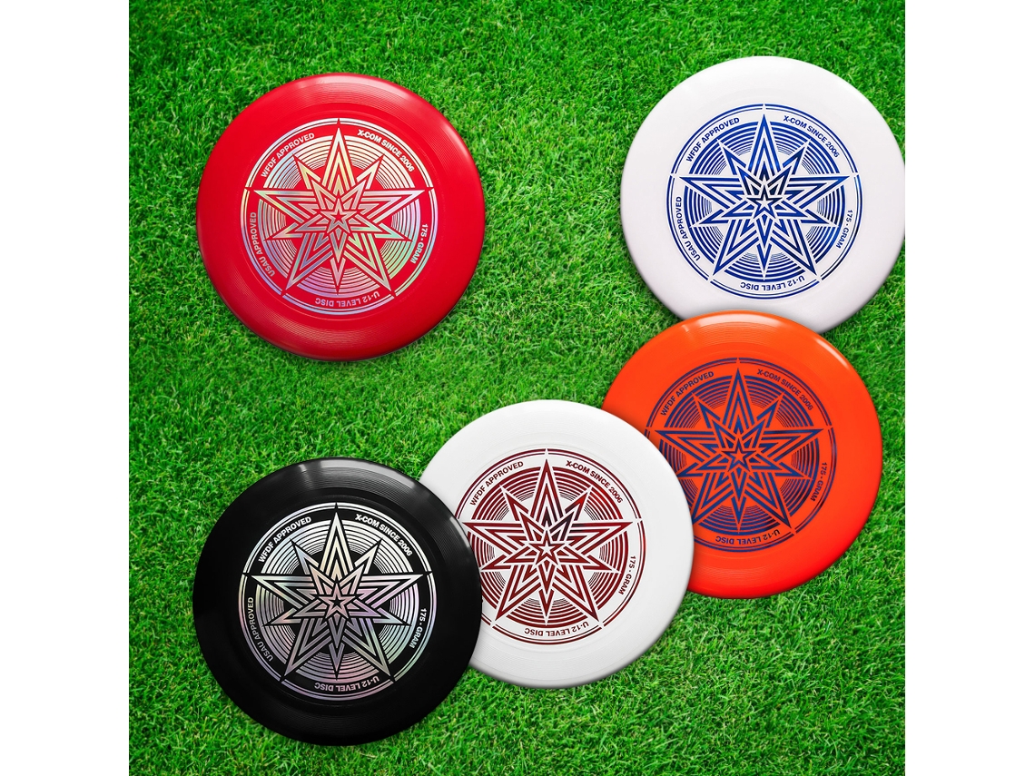 Disco Volador De 10,7 Pulgadas Y 175 G Para Deportes Al Aire Libre Con Borde Antideslizante, Ligero Y Duradero.