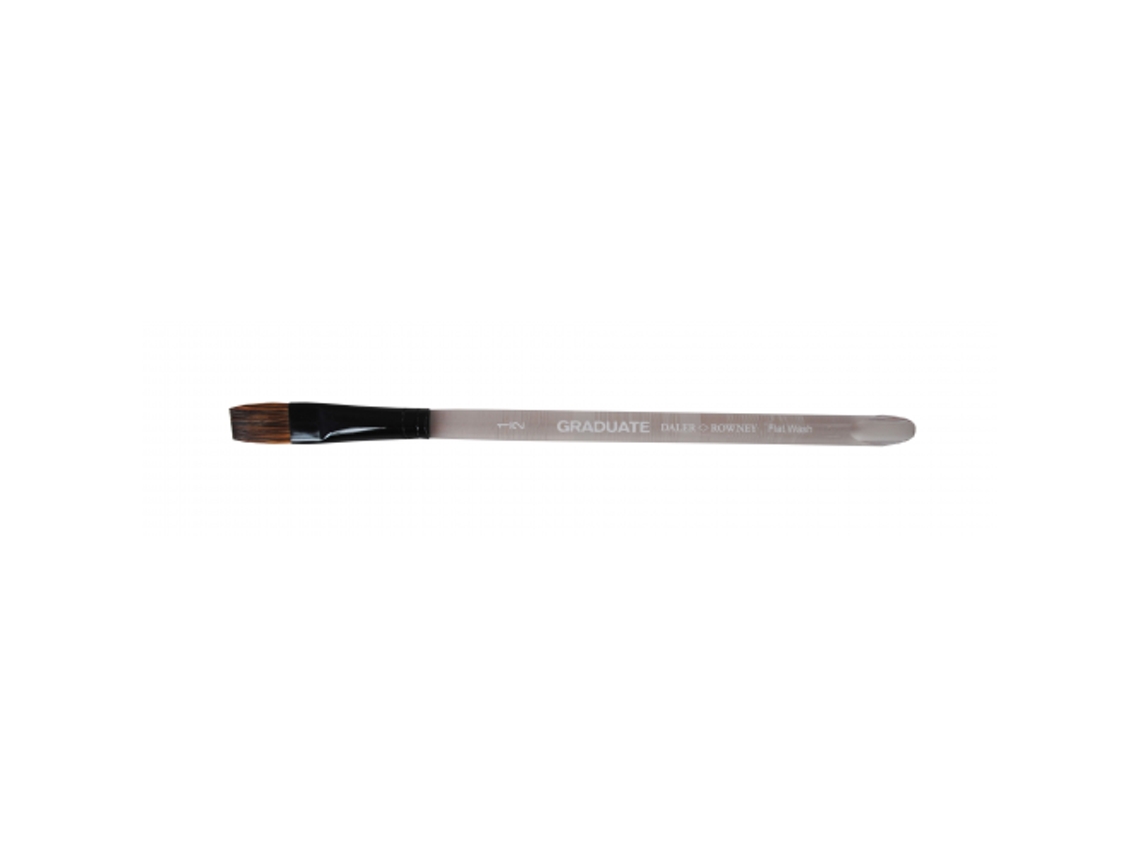 Pincel Sintetico Pelo Poney Aguadas Graduate Mango Corto (Â½'' 19,1 Mm)
