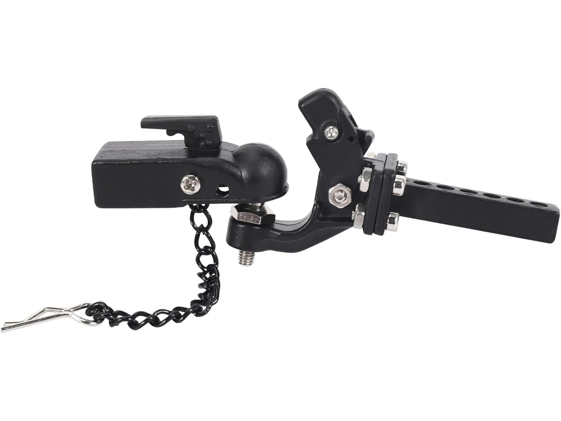 Enganche De Remolque Metálico Para Coche De Juguete Con Orugas, Modelo Con Control Remoto Para Bebés/niños.