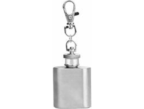 Leikance Mini petaca de acero inoxidable con llavero - Petaca portátil - Accesorios para bebidas GELLDG