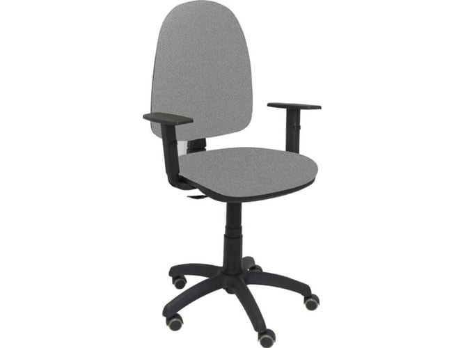 Silla de Escritorio Operativa PYC Ayna Gris BA RP con ruedas antiarañazos (Brazos Ajustables - Tejido)