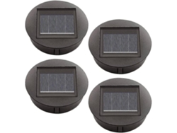 Rebe 4 luces solares de repuesto con bombillas LED para faroles colgantes de jardín exterior IP65 resistentes al agua