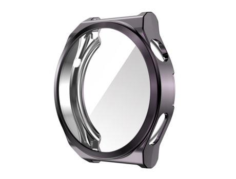 Huawei Watch GT3 Pro 43 mm Caja de reloj de TPU de cobertura total galvanizada (gris)