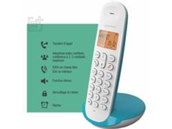 Teléfono Fijo LOGICOM DECT ILOA 150 SOLO (Turquesa)