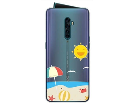 Carcasa Oppo Reno 2 TUMUNDOSMARTPHONE Dibujos Transparente