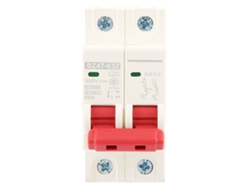 2026dz-Mini MCB 2P Interruptor de circuito CC 500V 20A DZ47-63Z Seguro