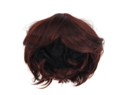 Peluca De Cosplay Corta Marrón Oscuro Para Hombres Para Fiesta