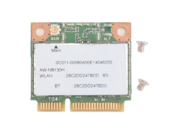 Adaptador Wifi Bluetooth 4.0 YHL para Windows XP, 7, 8, 10 con tarjeta de red Mini PCIe AW NB130H QCWB335
