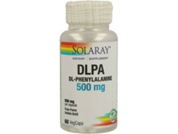 Complemento Alimentar SOLARAY Dl-Phenylalanine (60 cápsulas vegetais de 500mg)