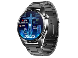 Reloj inteligente F400 con pantalla de 1,55 pulgadas, compatible con ECG, oxígeno en sangre, glucosa en sangre y más de 150 modos deportivos. Ly Ebike