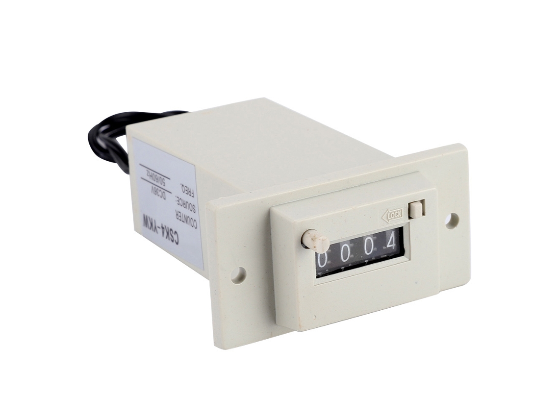 Contador De Pulsos Electromagnético Industrial Csk4-ykw De 4 Dígitos (0-9999), 36 V Cc