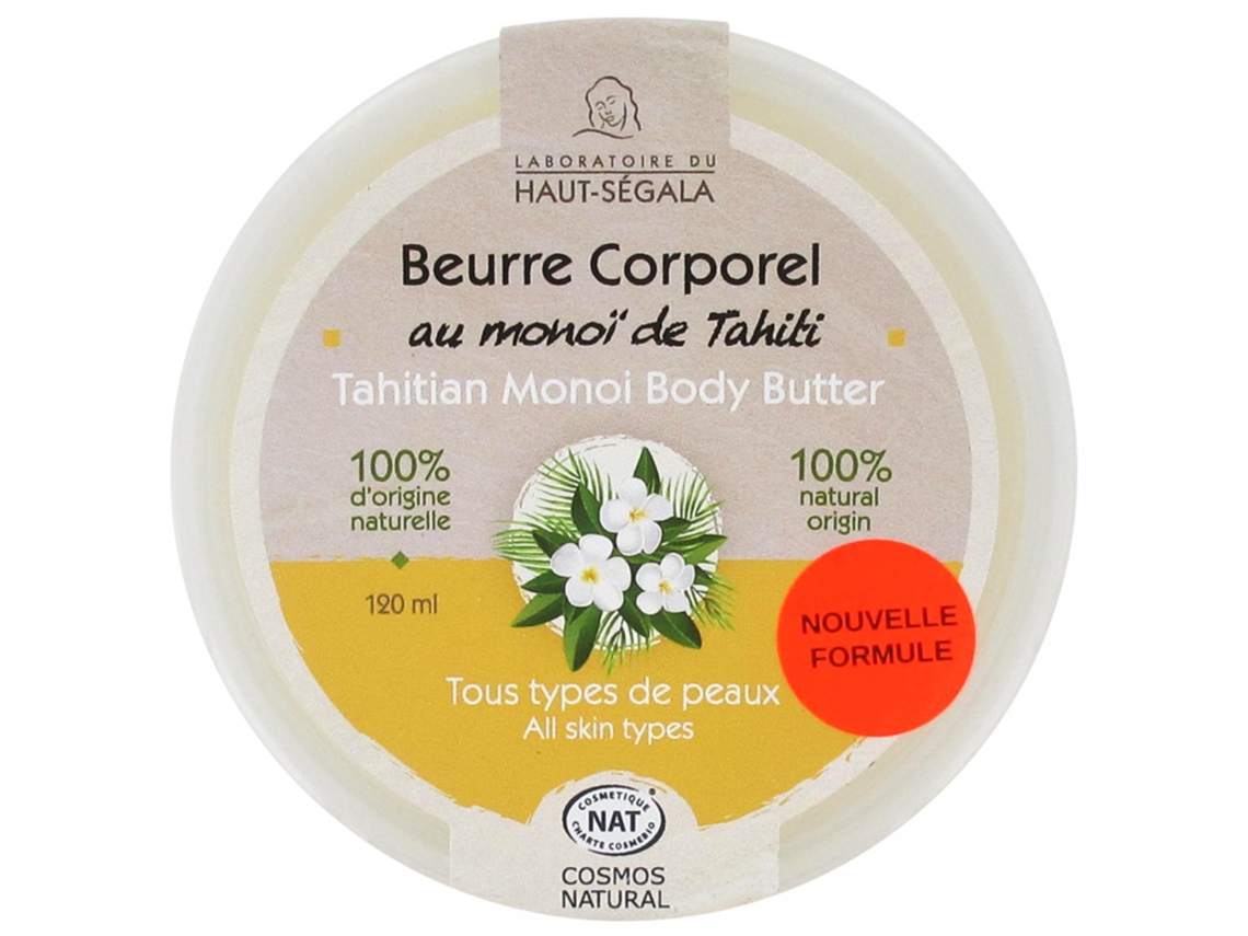 Manteca Corporal de Monoï de Tahití 120 Ml LABORATOIRE DU HAUT-SÉGALA