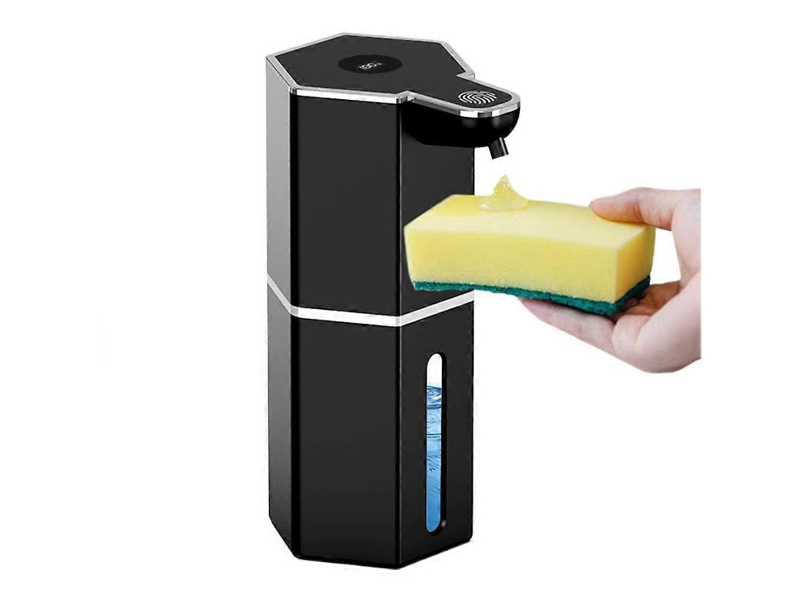 Dispensador de jabón líquido en espuma Rosewell para montaje en pared, sin necesidad de taladrar.