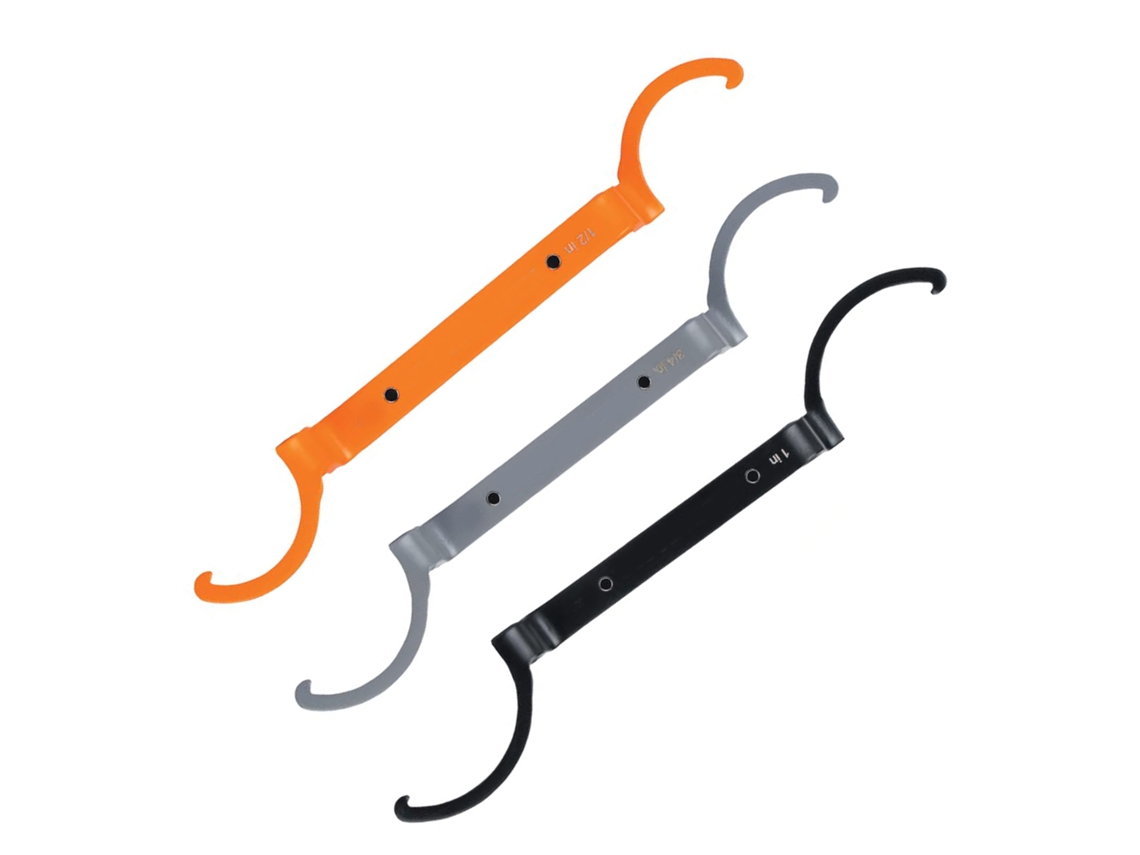 Juego De 3 Llaves Para Tuercas De Seguridad, Acero Aleado, 1/2", 3/4", 1 Pulgada, Para Conductos.
