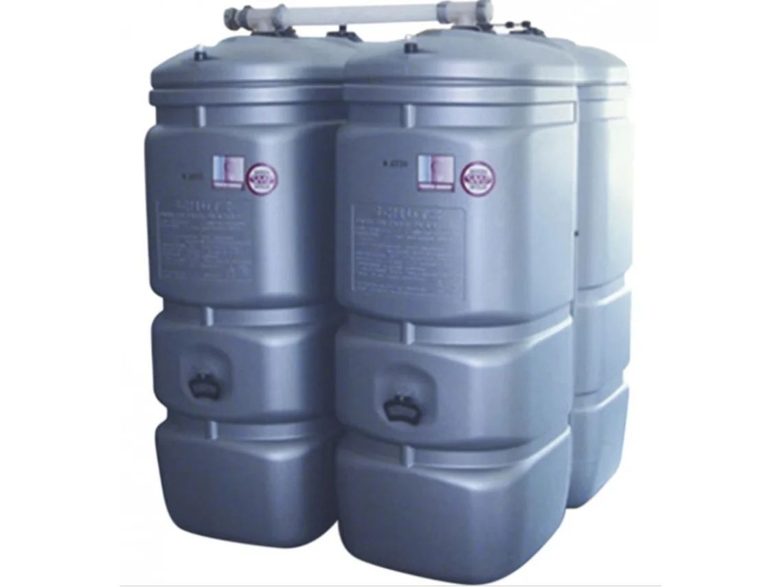 Depósito Gasolina/Gasoil 1000 Litros Homologado Medidas: Largo 142Cm Ancho 66Cm Alto 169Cm Con Doble Cubeta GRAF