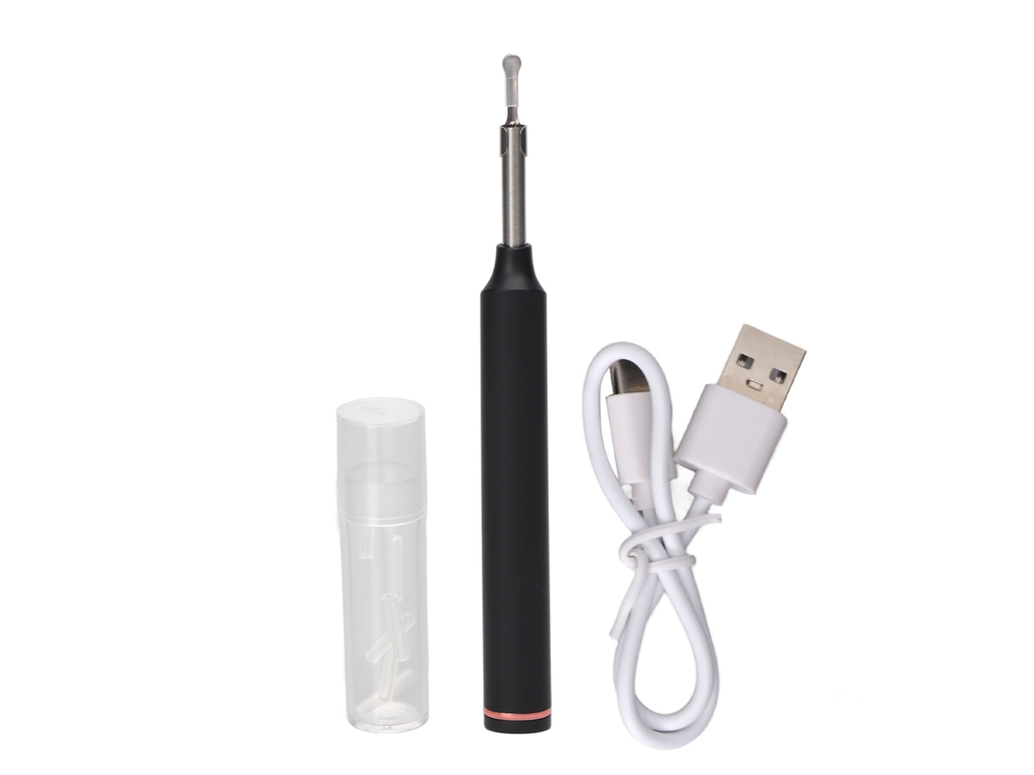 Limpeza De Cera Auricular Com Câmera Hd 1080p Inteligente À Prova D'água Para Adultos Crianças Pets