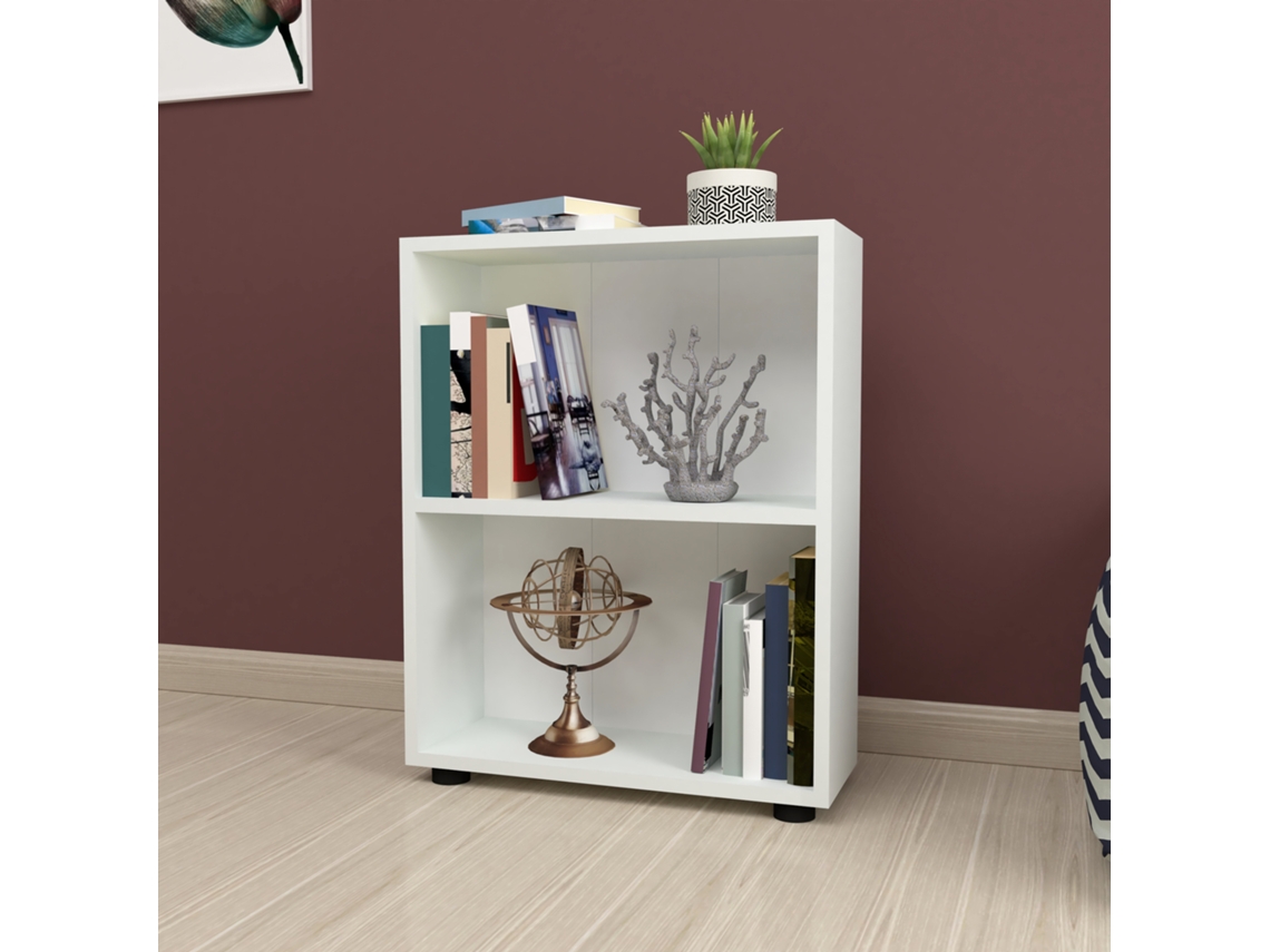 Estante [EN.CASA] (Blanco - Placa de Aglomerado - 72 x 55 x 20 cm)